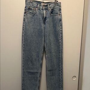 Levi's Classic Denim Straight Leg Jeans